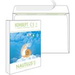 Конверты Nautilus,ЭКО, С5(162х229мм), стрип,80г, 25шт/уп